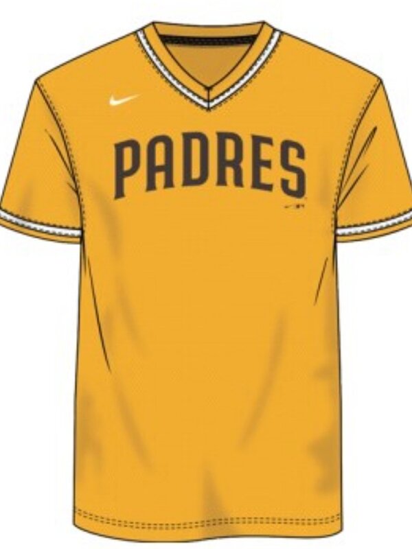Nike Nike MLB crew neck Vapor V-neck jersey San Diego Padres