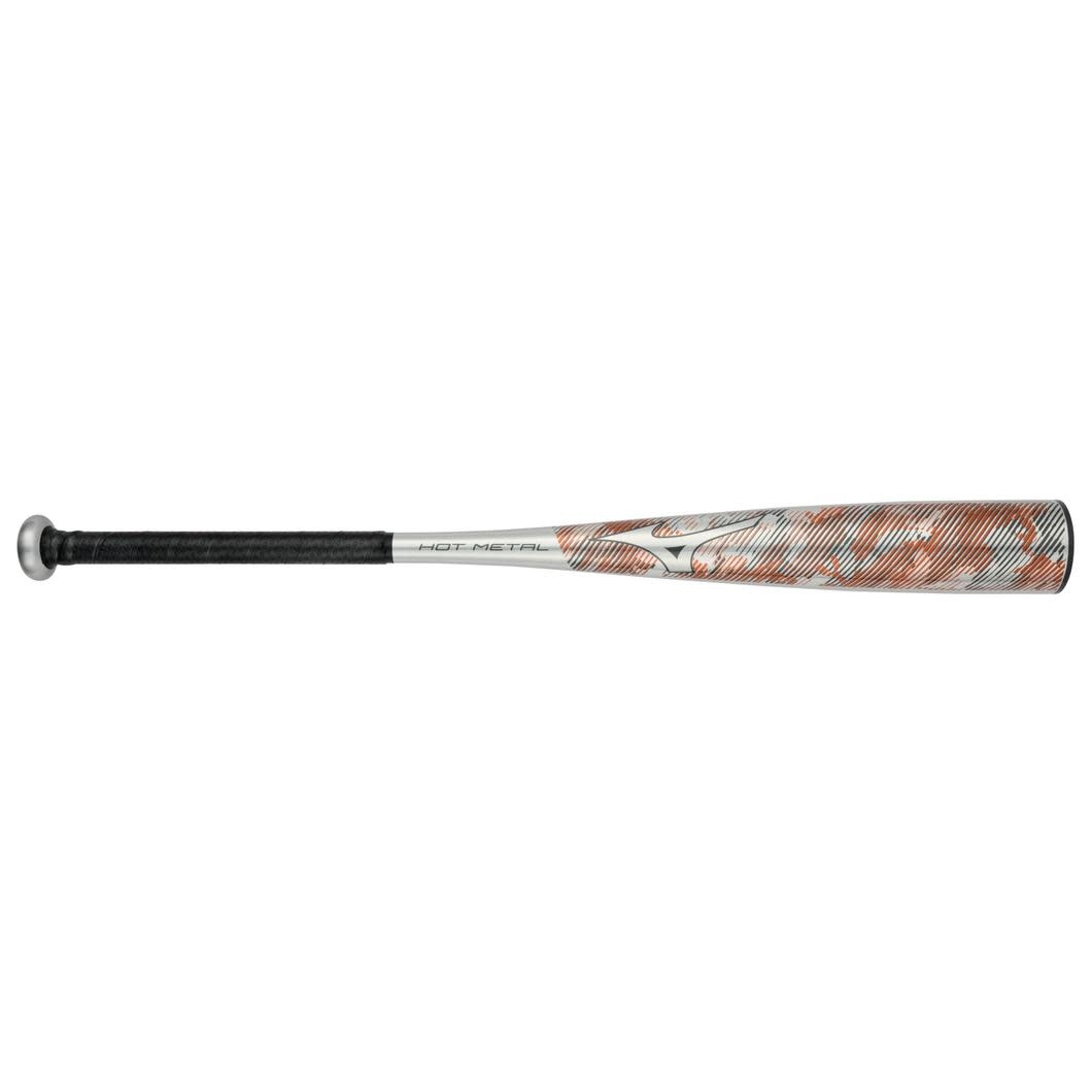 Mizuno B24 HOT METAL - Big Barrel USSSA Baseball Bat (-8)