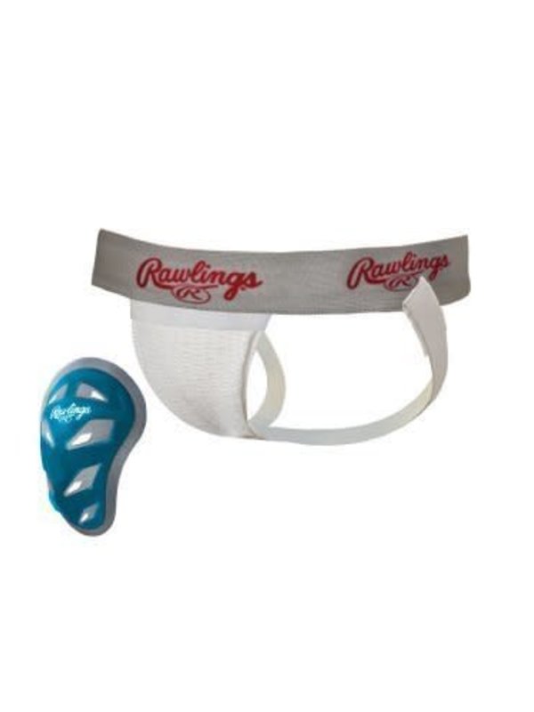 Rawlings RAWLINGS PEEWEE CAGE CUP WITH SUPPORTER AGE 4-7