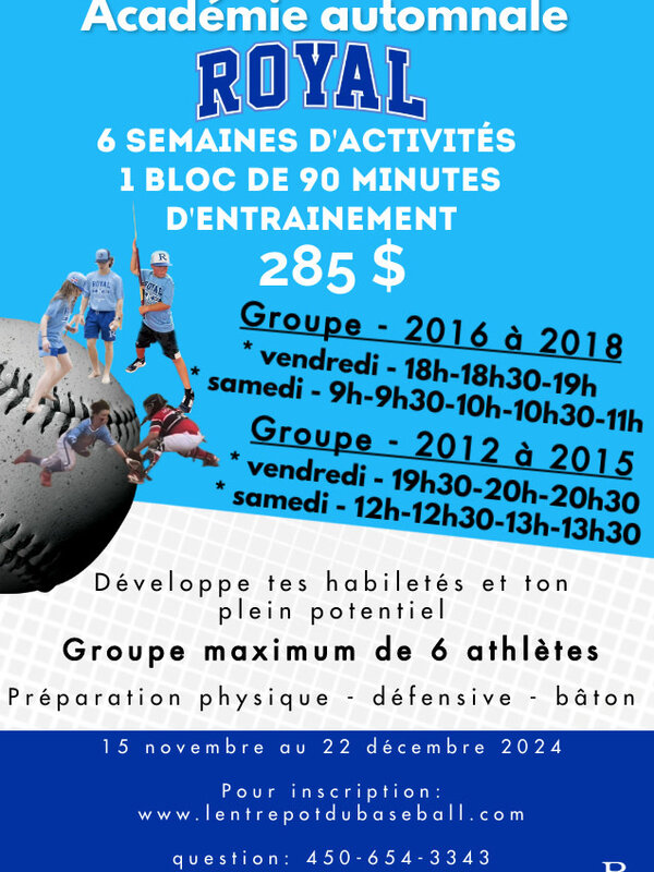 Académie automnale de baseball du Royal