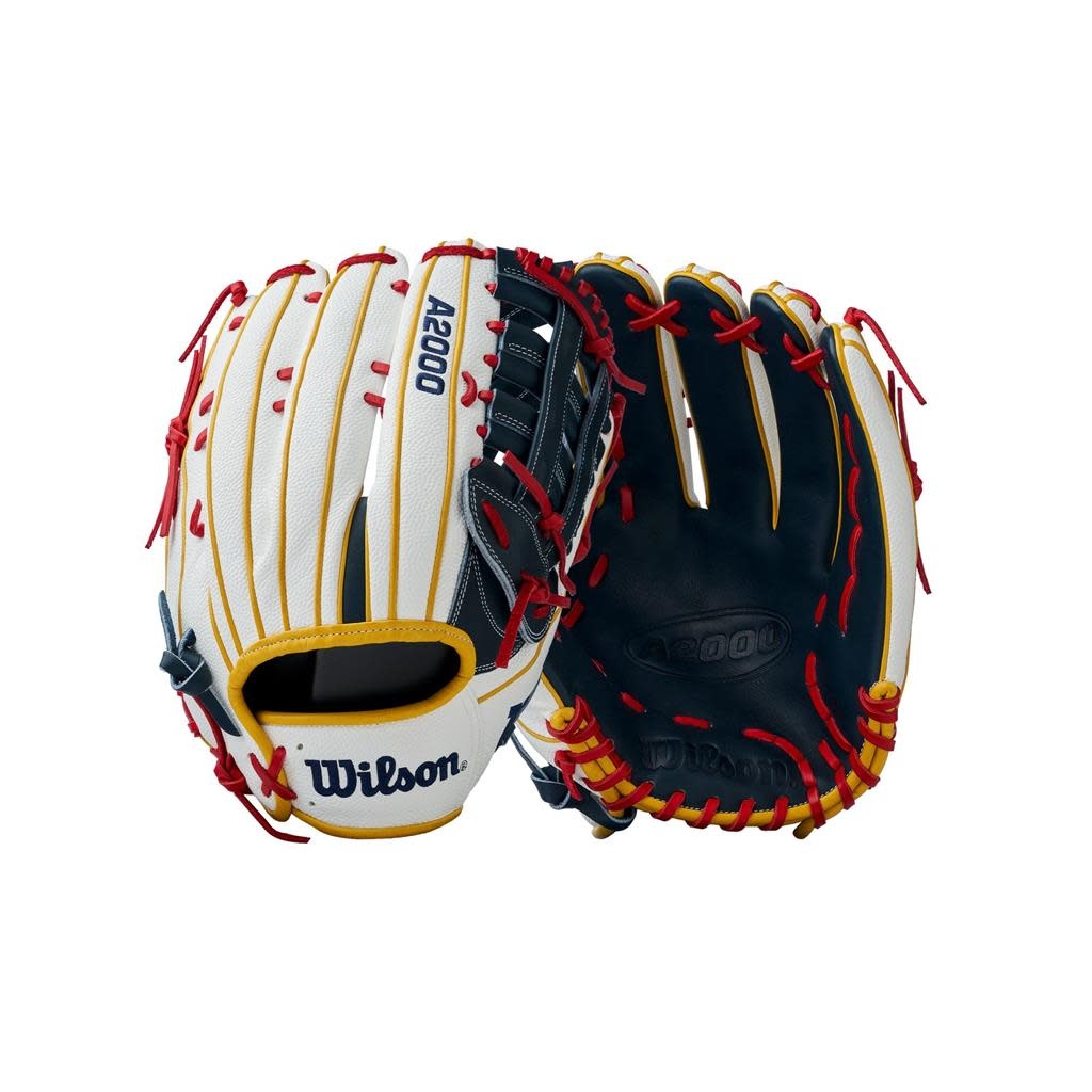 Wilson 2025 A2000 Slowpitch white/navy 13.5''