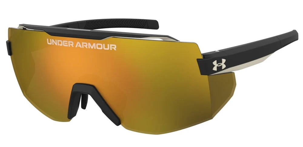 Under Armour UA SQUAD - Matte Black - Gold Mirror 2M2-2B