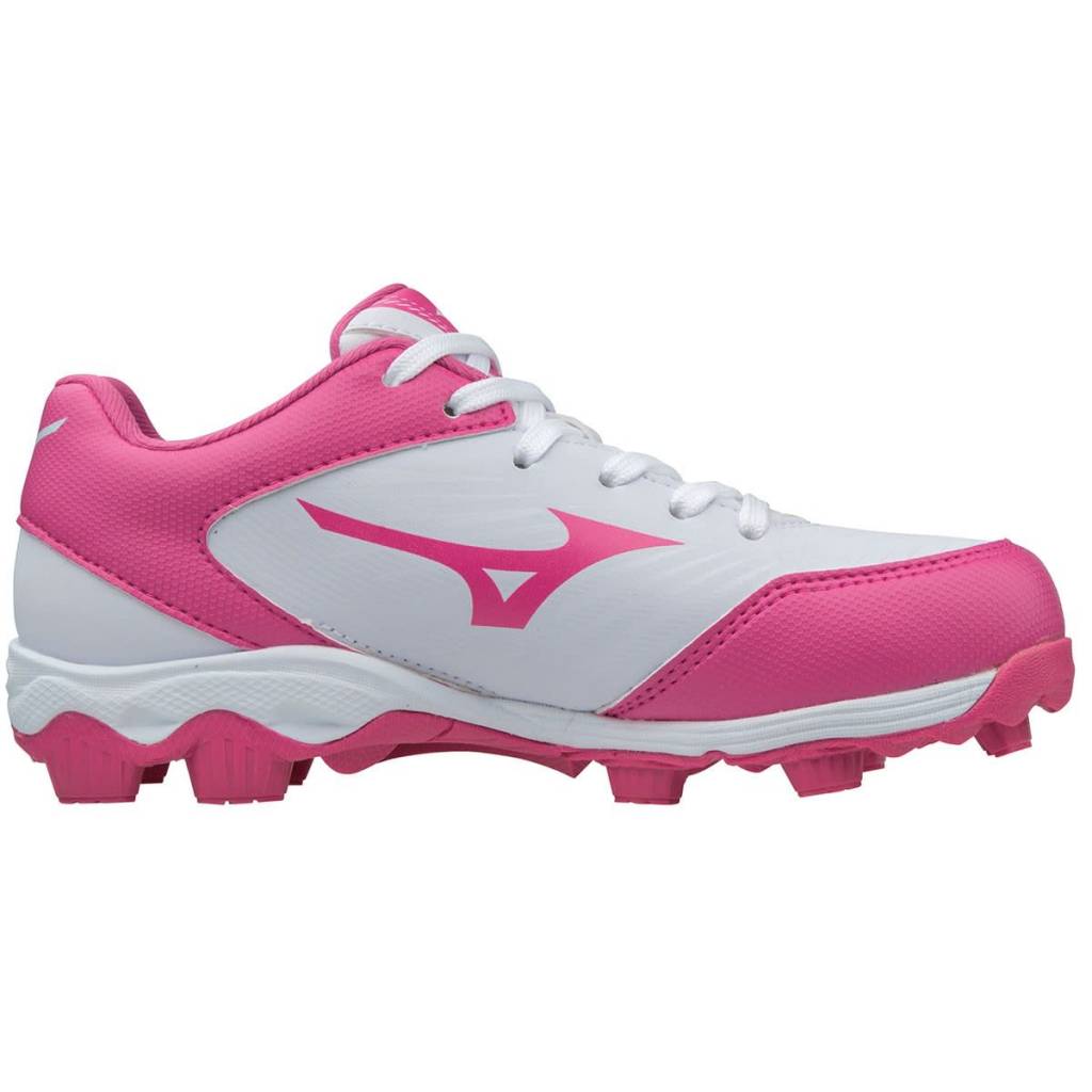 Mizuno Spike Franchise low Youth white-pink