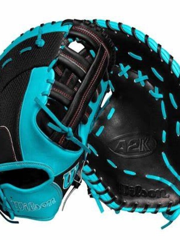 Wilson Wilson A2K SPRING 2025 1679 Teal/Black SS 12.5" Baseball First Base Mitt LHT