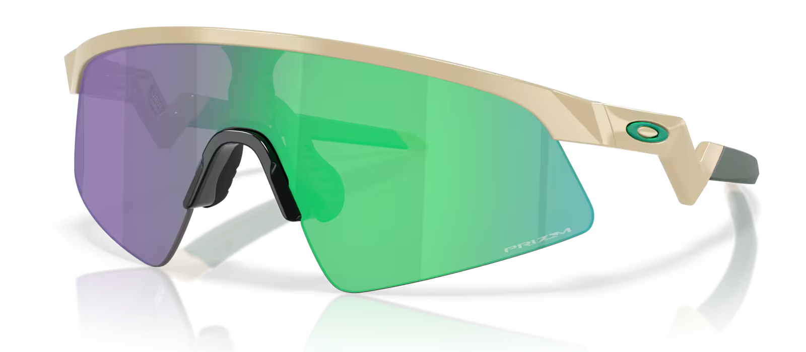 Oakley Resistor Sweep (Youth Fit) prizm jade Lenses,  desert tan Frame - OJ9015-0728