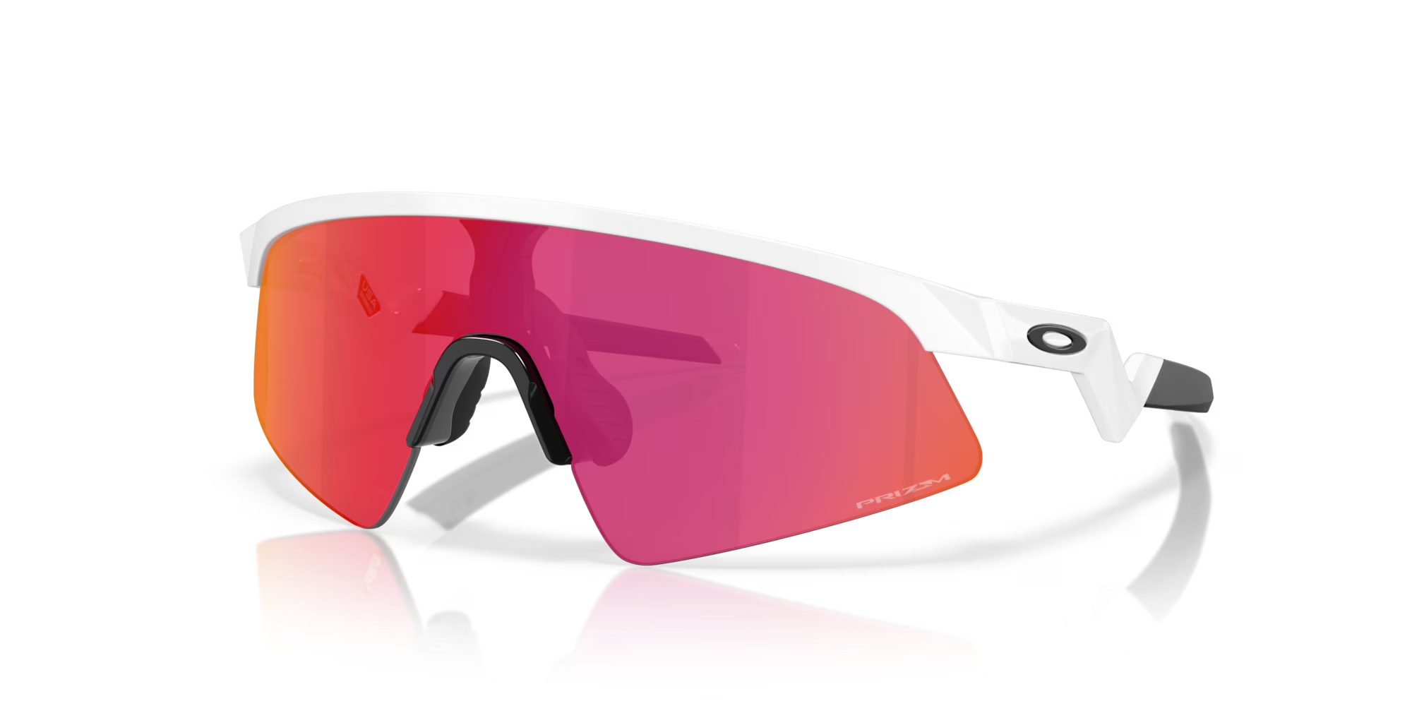 Oakley Resistor Sweep (Youth Fit) prizm field Lenses,  polished white Frame- OJ9015-0328