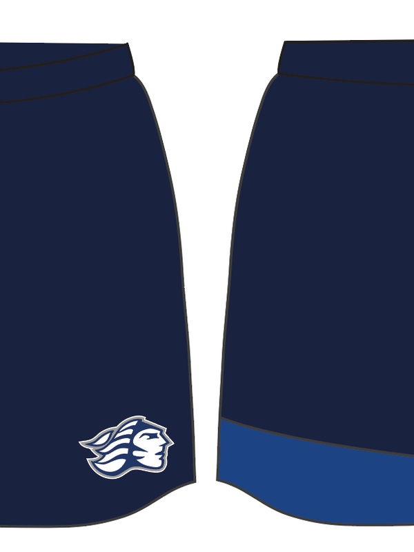 On Field Short Team 365 bleu marine avec poches et logo Sphinx en sérigraphie -  TMS-SP-NY