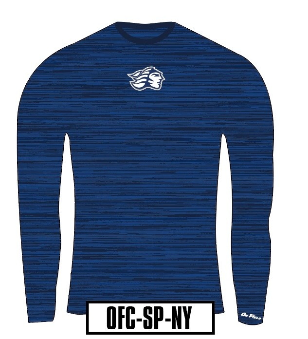 Chandail manches longues en compression On Field avec design Sphinx en sublimation - OFC-SP-NY