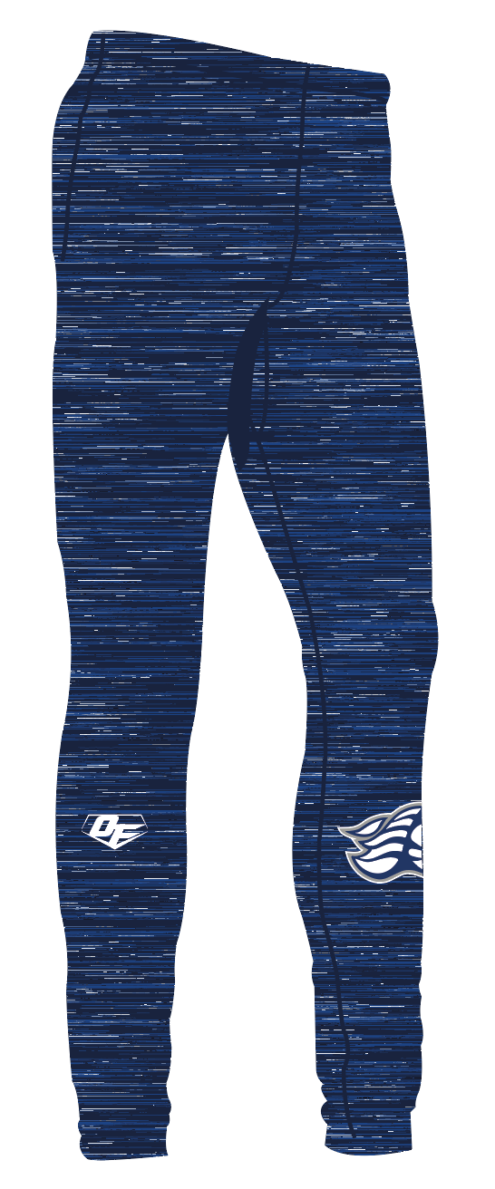Pantalons de compression (legging de sport 3/4) On Field avec design Sphinx College l'assomption en sublimation - OFL-SP-NY
