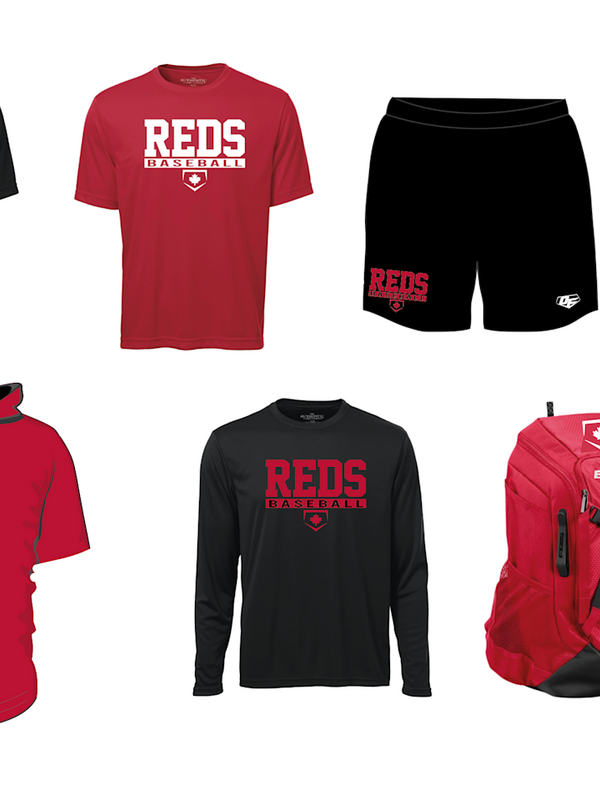 On Field Canada Reds Prime and Florida On Field Mandatory items - apparel