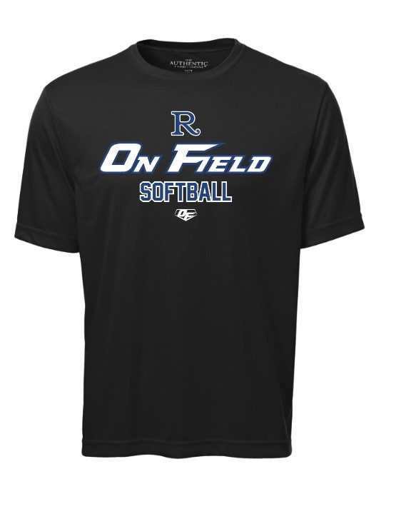 T-Shirt authentic noir Royal On Field Softball