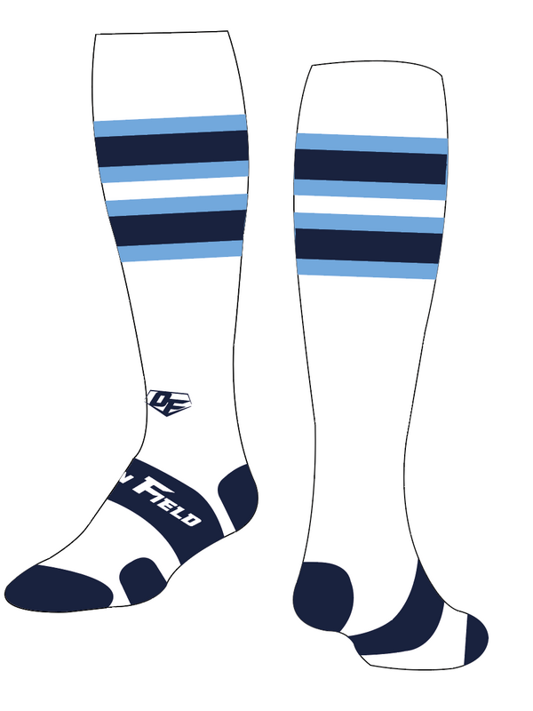 On Field On Field Royal softball - bas sur mesure blanc spéciale