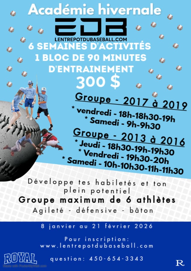 Académie hivernale de baseball EDB