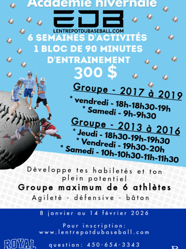 Académie hivernale de baseball EDB