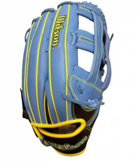 Wilson 2026 A1000 H12 Double Post Black/Cool Blue 13"