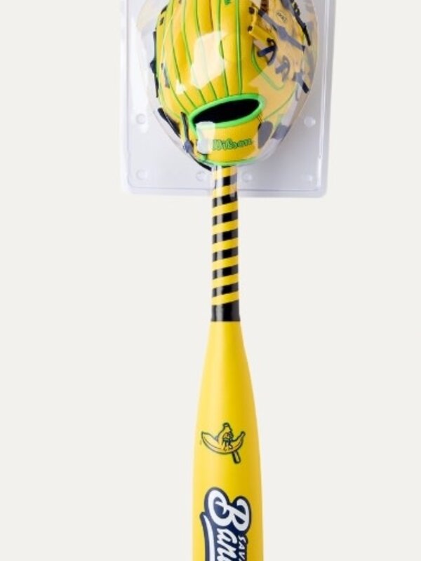 Wilson Wilson 2026 Savannah Bananas™ A200® 10” Glove, Ball & Bat Kit RHT