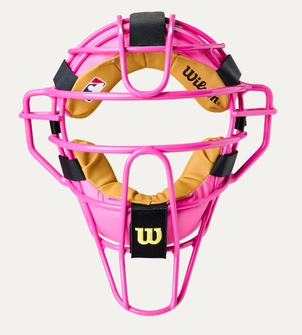 Wilson Dyna-Lite™ Pink Aluminum Umpire Facemask