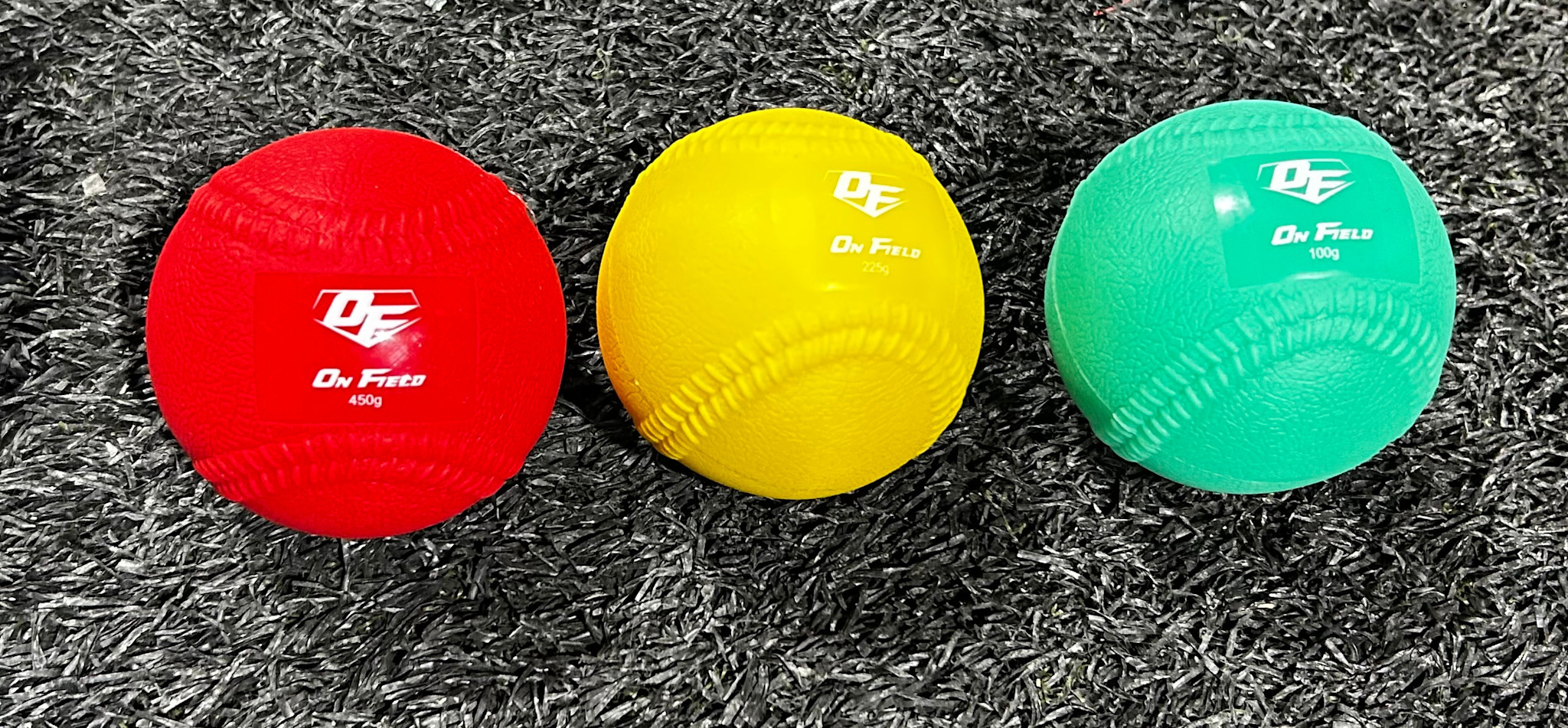 On Field Plyo ball training - with baseball seams