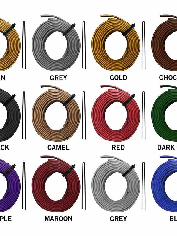 Rawlings RAWLINGS Bulk Leather Lace B520C RED (sold per lace)