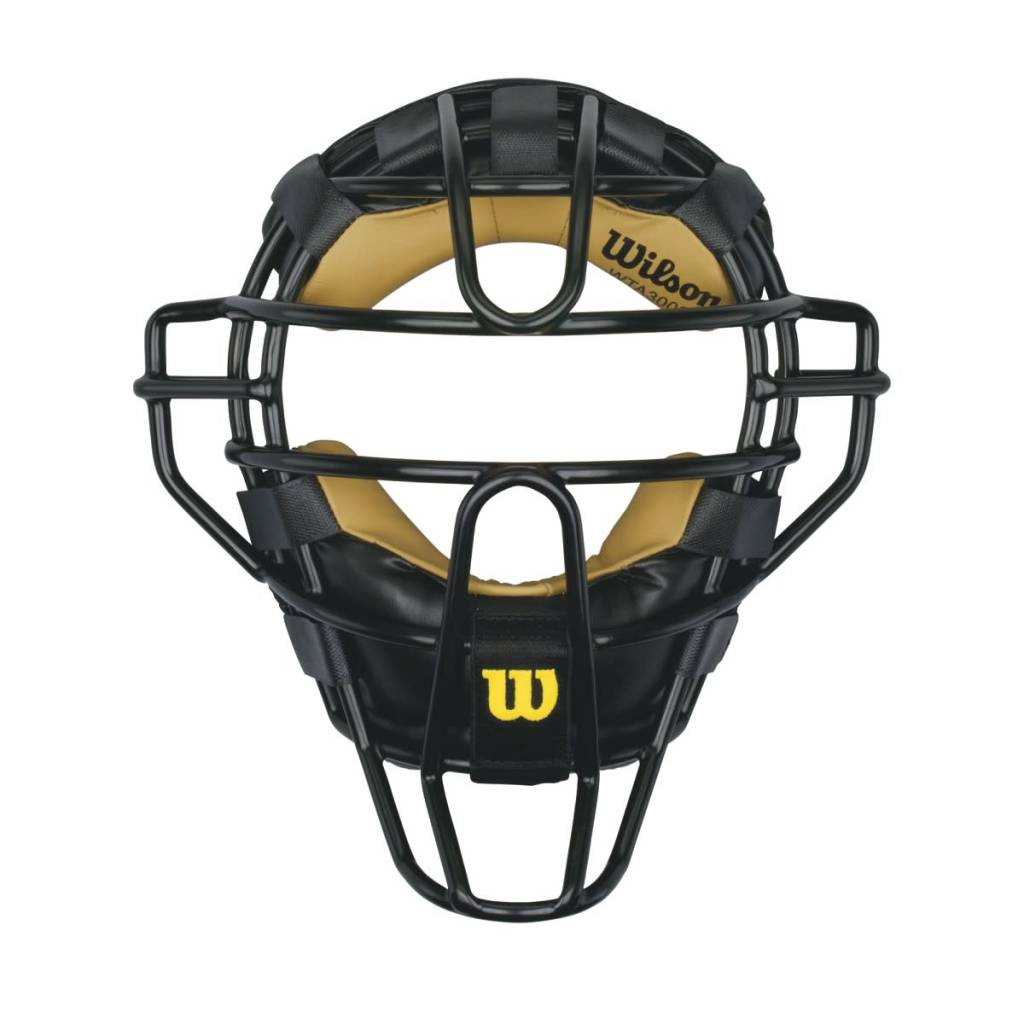 Wilson Dyna-Lite Steel Umpire Mask leather