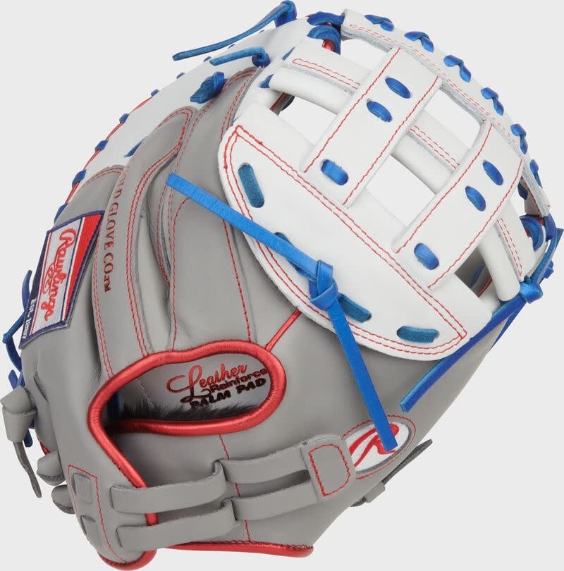 Rawlings Liberty Advanced 33'' Fastpitch Softball Catcher's Mitt RHT RLACM33FP-24GW