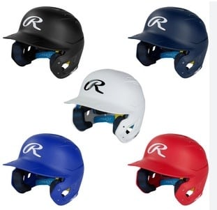 Rawlings Mach Batting Helmet mat senior