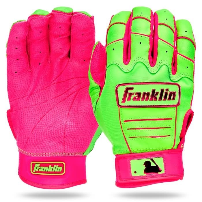 Franklin CFX® Pro Hi-lite Watermelon Batting Gloves adult