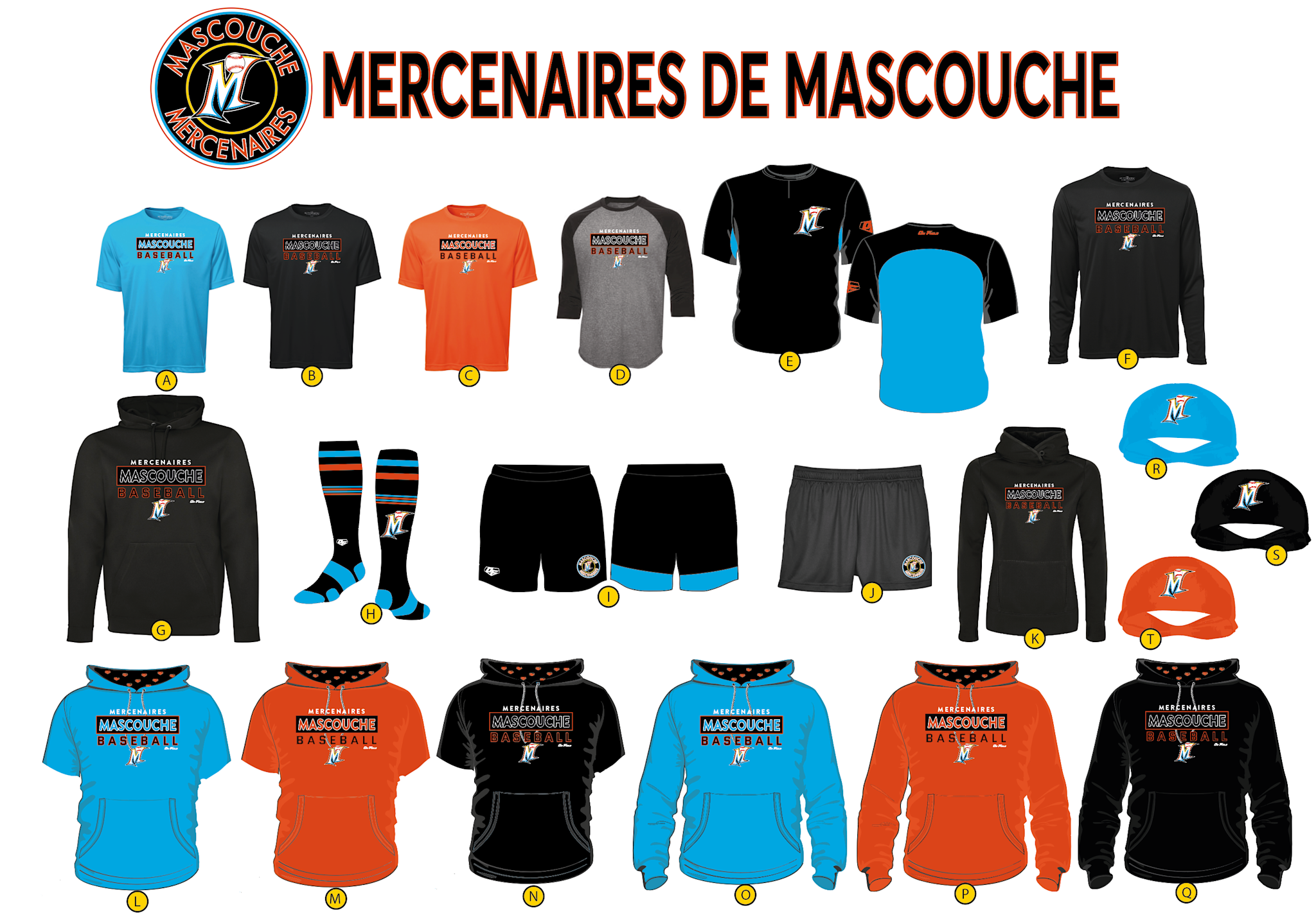 Collection baseball Mascouche - (H à T)
