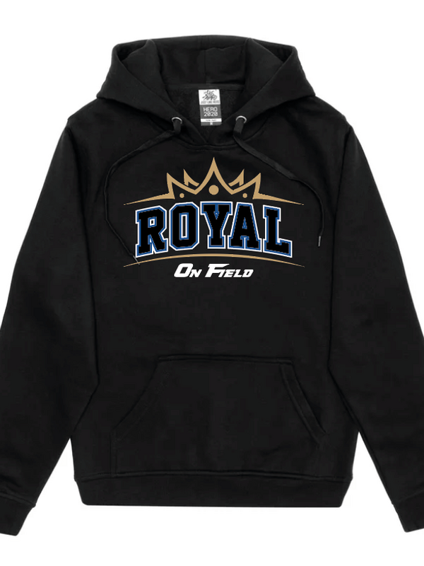 On Field Kangourou 100% cotton noir - Like Hero - Royal On Field softball