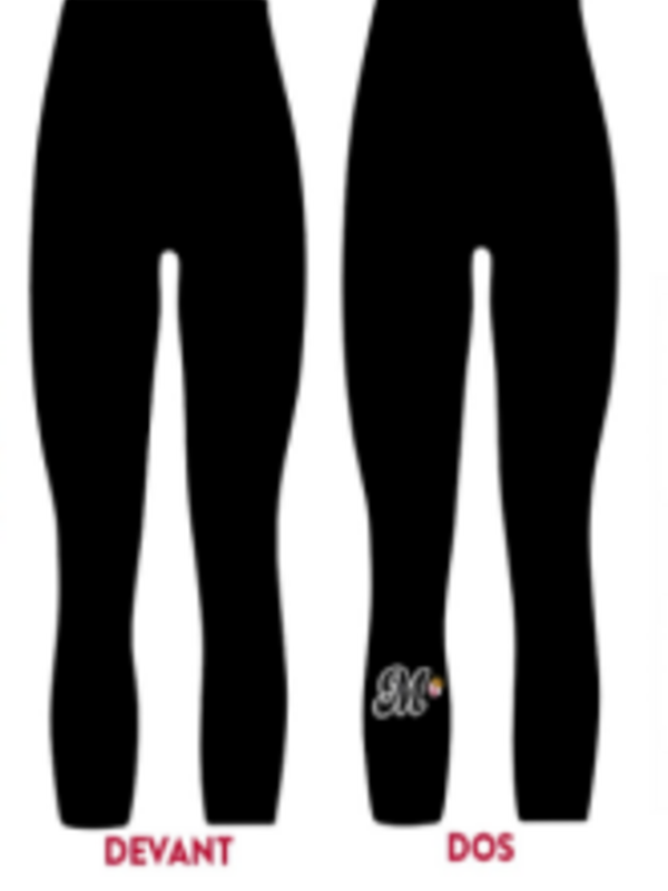 On Field Under Armour legging coupe féminine taille haute ajustée 23 pouces avec logo des Majestics de Lanaudière