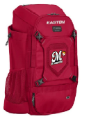 Easton Walk Off Ethos rouge avec logo des Majestics en broderie