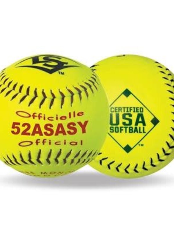 Louisville Slugger Louisville Slugger SBASA52 ASA PRO SOFTBALL 12'' COR.52/300 COM