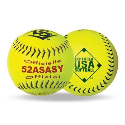 Louisville Slugger SBASA52 ASA PRO SOFTBALL 12'' COR.52/300 COM