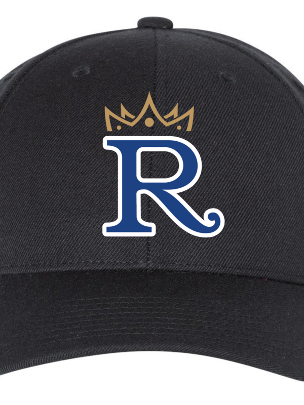New Era Casquette ajustable noire Snap back enfant Royal On Field softball / baseball