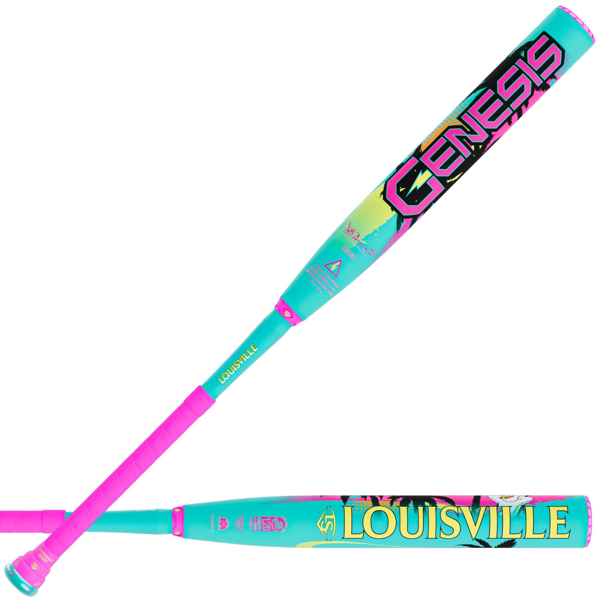 Louisville Slugger 2026 Genesis 2 pieces End Load USSSA slopitch Scott Hartling bat - WL2600501
