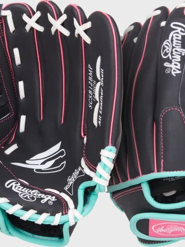 Rawlings Rawlings Sure catch 12''  softball RHT BLACK/MINT/PINK - SCSB12BMP