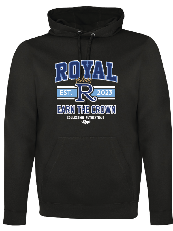On Field Kangourou On Field Authentic noir du Club de baseball le Royal