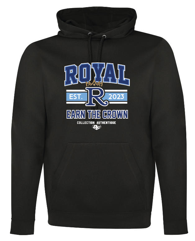 Kangourou On Field Authentic noir du Club de baseball le Royal