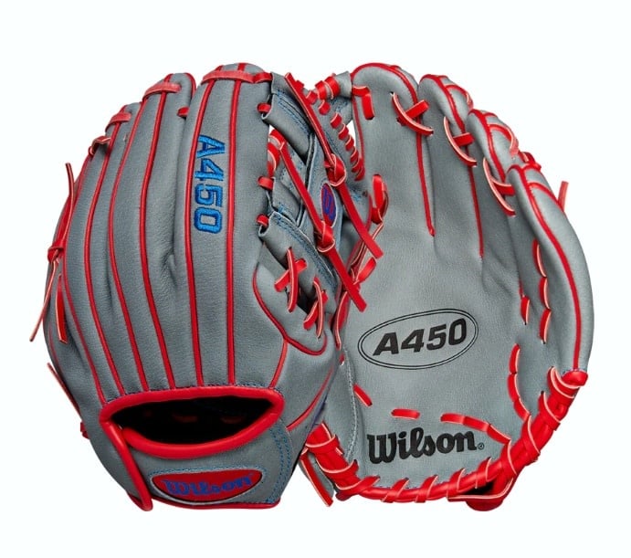 Wilson A450 10.75" Baseball Glove RHT - WBW1014711075