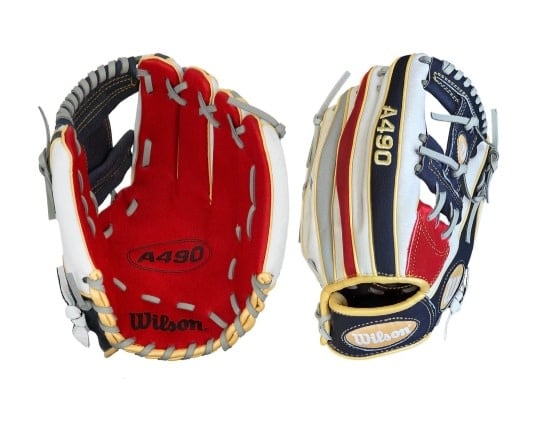 Wilson A490 AJOO SMU H 11.75" RHT Baseball Glove - WTA04KR23AJ01