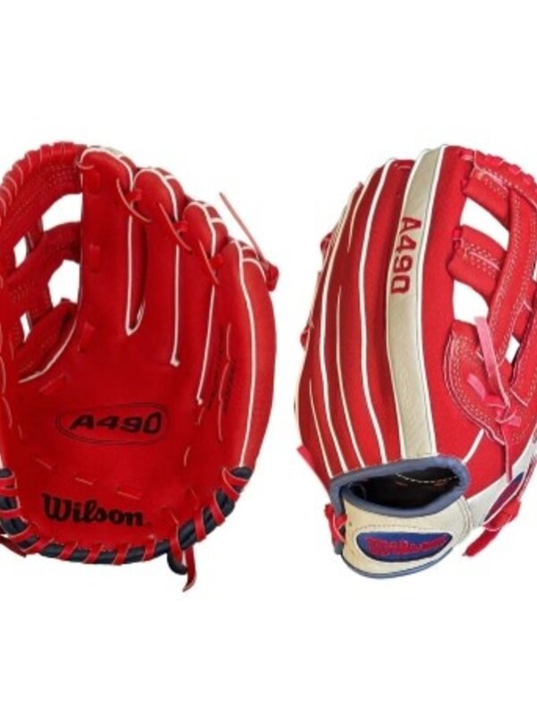 Wilson Wilson A490 AJOO SMU Dual 12" Baseball Glove - RHT - WTA04kr22aj06