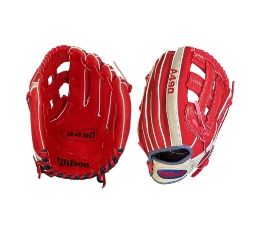 Wilson A490 AJOO SMU Dual 12" Baseball Glove - RHT - WTA04kr22aj06