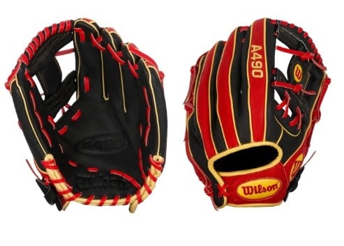 Wilson A490 AJOO SMU H 11.5" Baseball Glove RHT - WTA04KR22AJ02