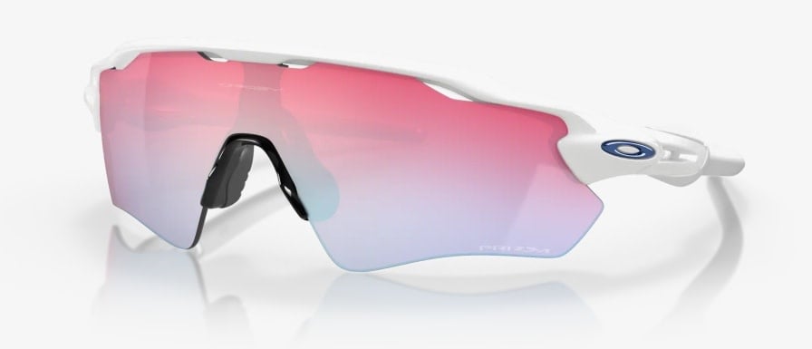 Oakley Radar EV path polished white with Prizm snow sapphire 0OO9208-4738