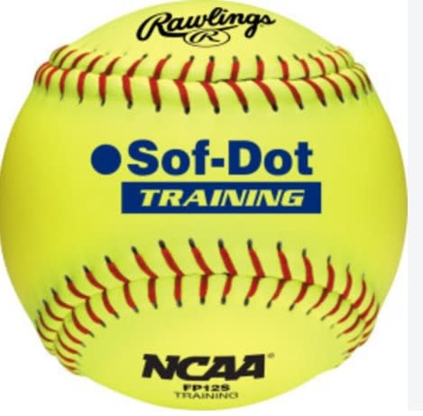 Rawlings fastpitch indoor balls - dozen