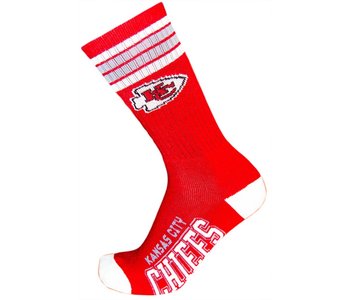 Kansas City Chiefs Socks With Stripes