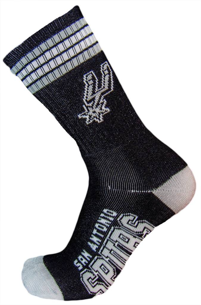 San Antonio Spurs Socks With Stripes - The Sox Market