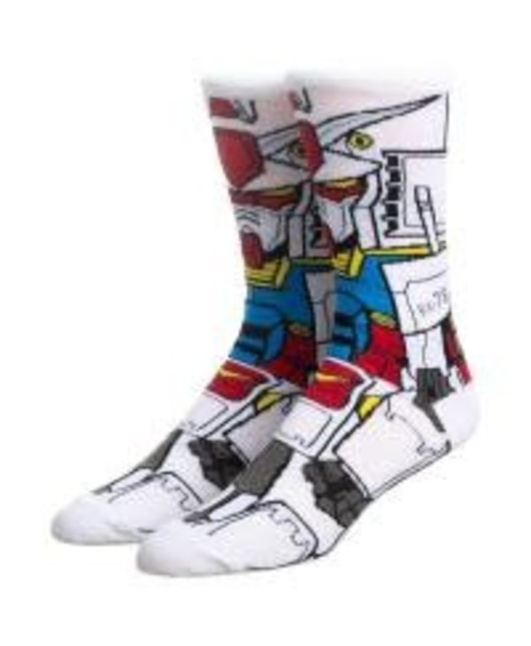 Gundamn RX-78 360 Crew Socks Large