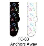 Foozy Anchors Away Womens Socks by Foozy