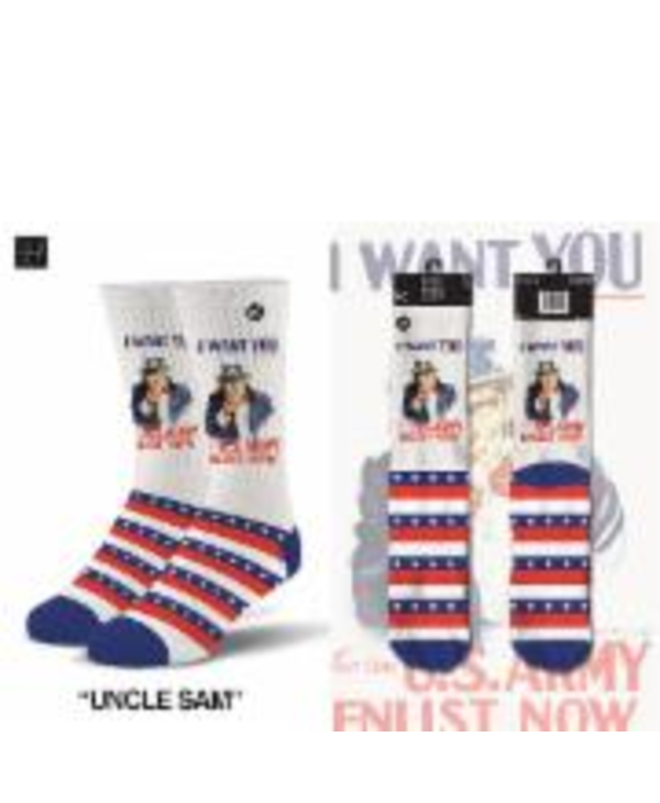 ODD SOX Uncle Sam Mens Socks